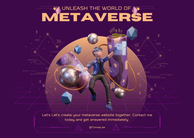 Gig Preview - Build a website for metaverse and virtual reality