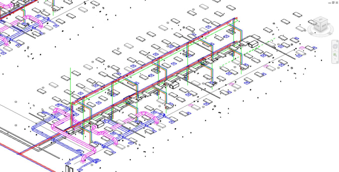 Gig Preview - Draft and design your house plans in revit mep hvac plumbing