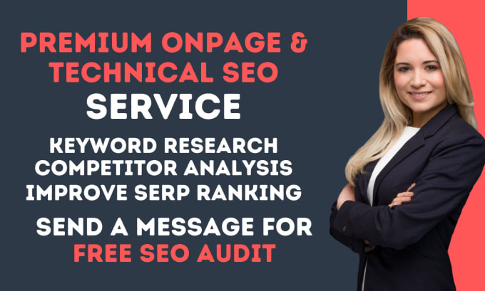 Gig Preview - Optimize website with onpage technical SEO service