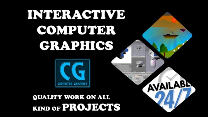 Gig Preview - Do interactive computer graphics in cpp, c, javascript, java