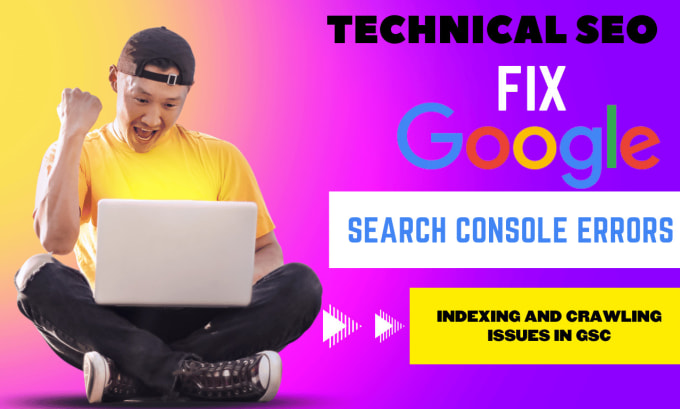 Gig Preview - Fix google search console errors and indexing issues, technical SEO