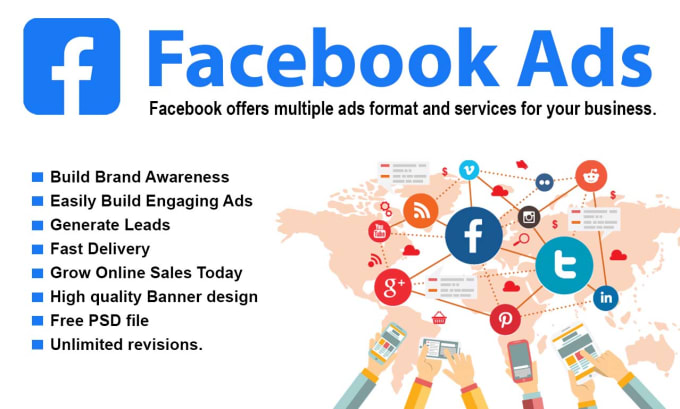 Gig Preview - Create facebook ads campaigns, fb advertising, instagram ads