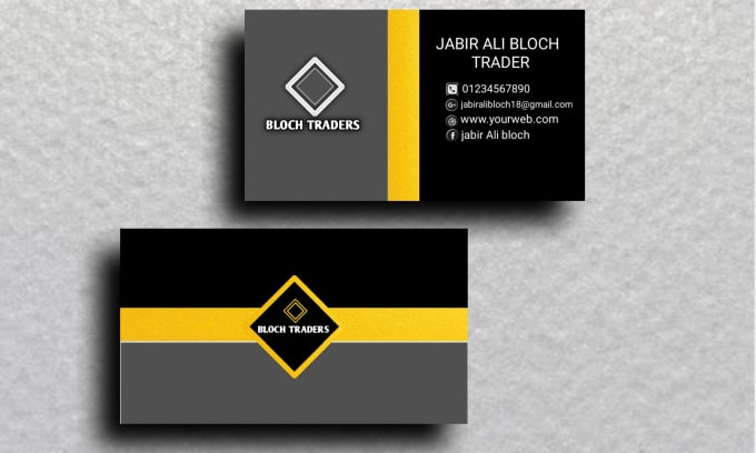 Gig Preview - Do minimalist stylish,unique and professional business card design