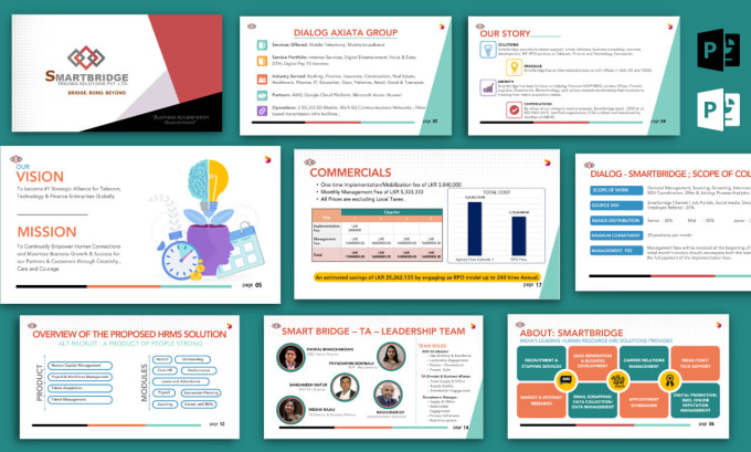 Gig Preview - Create a professional powerpoint presentation or pitch deck