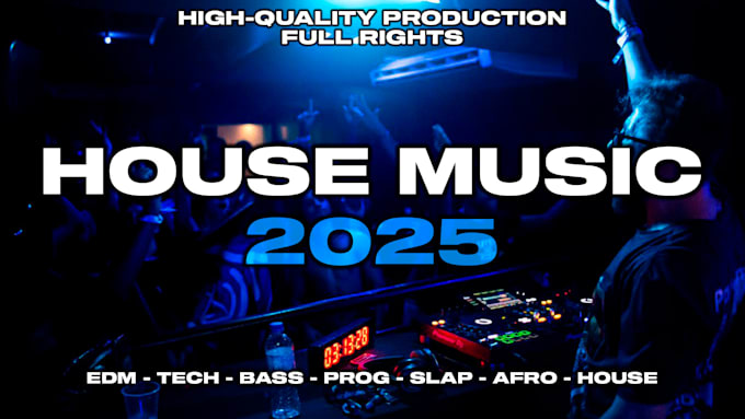 Gig Preview - Produce your next afro, melodic tech, slap house