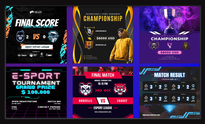 Gig Preview - Movie poster design sports poster graphics design esport