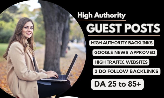 Gig Preview - Publish guest post on high authority general website