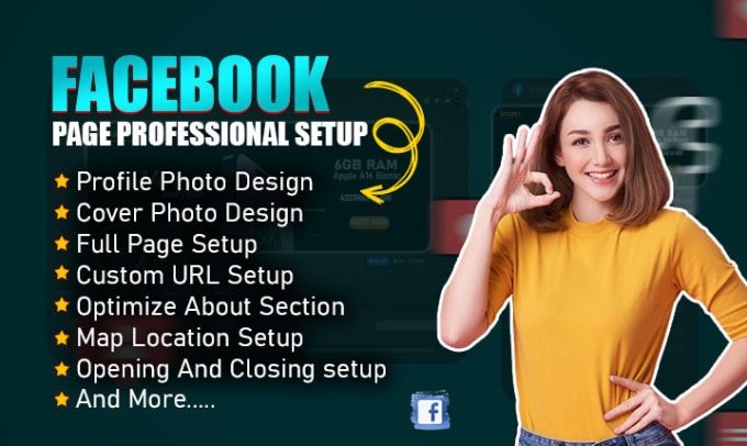 Gig Preview - Do professional facebook business, fan page create and setup