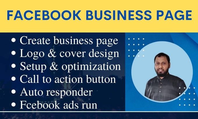 Gig Preview - Create a professional facebook business page and ads run