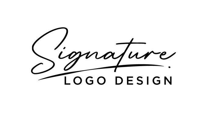 Gig Preview - Design handwritten style signature logo