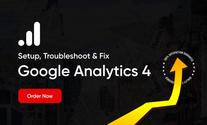 Gig Preview - Setup google analytics 4, ga4 for shopify via tag manager