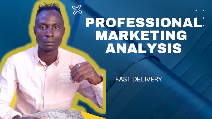 Gig Preview - Be your marketing analyst for your business