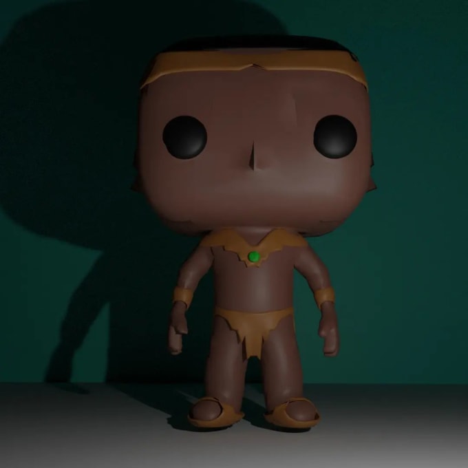 Gig Preview - Create custom funko pop 3d model for printing