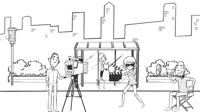 Gig Preview - Create whiteboard 2d animation or animated explainer video