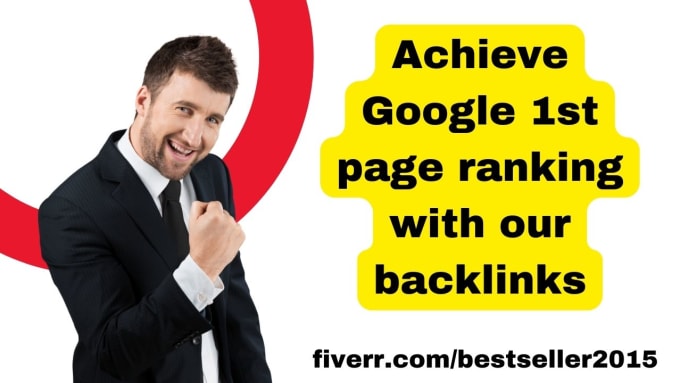 Gig Preview - Achieve google 1st page ranking with our backlinks