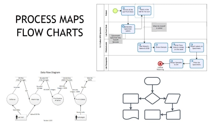 Gig Preview - Develop process maps, process flows, or workflows for you