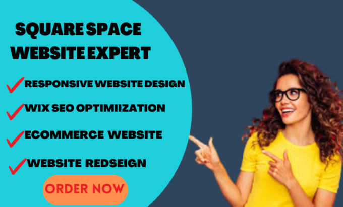 Gig Preview - Build squarespace website design squarespace website redesign squarespace seo