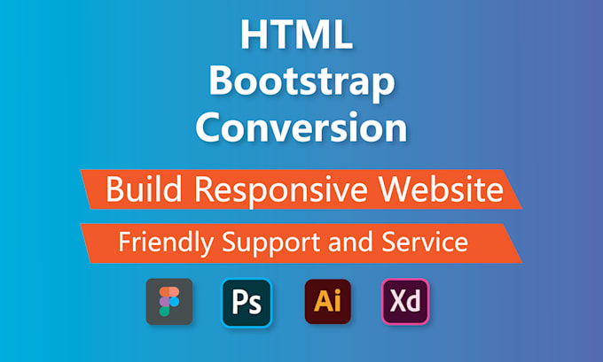 Bestseller - convert PSD to HTML, xd to HTML, figma to HTML responsive