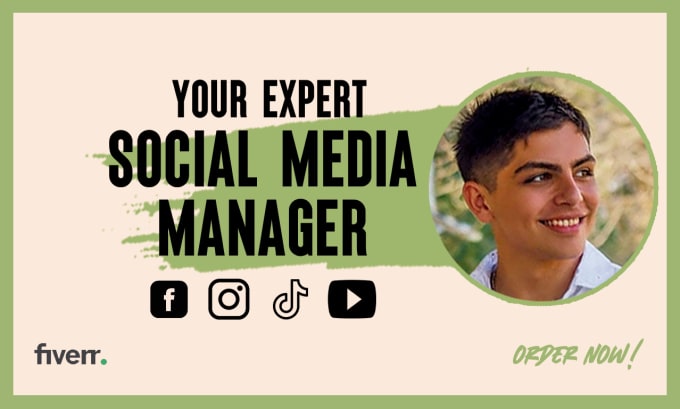 Gig Preview - Be your expert social media manager and content creator