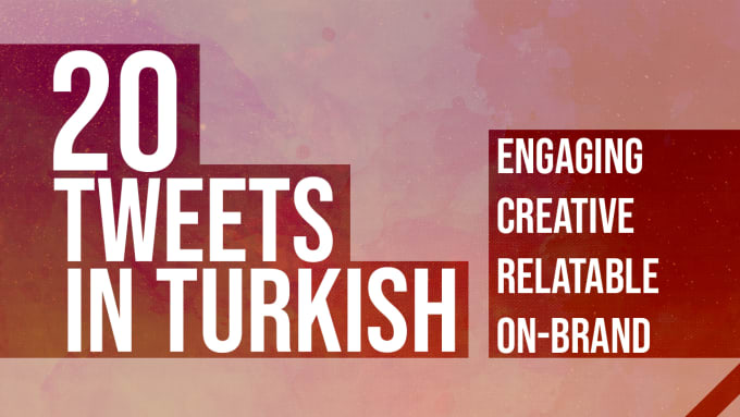 Bestseller - write 20 viral turkish tweets to promote your brand