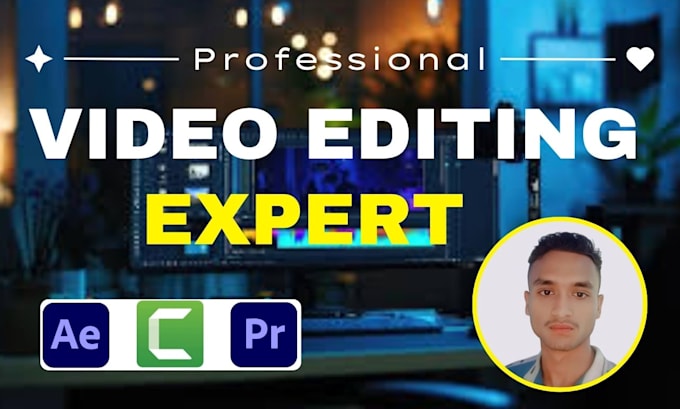 Gig Preview - Do professional video editing for any platform