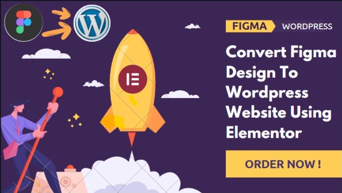 Gig Preview - Convert figma to wordpress website, figma to elementor website