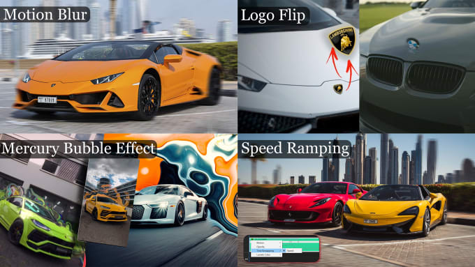 Bestseller - create trendy car video for reels from your footage