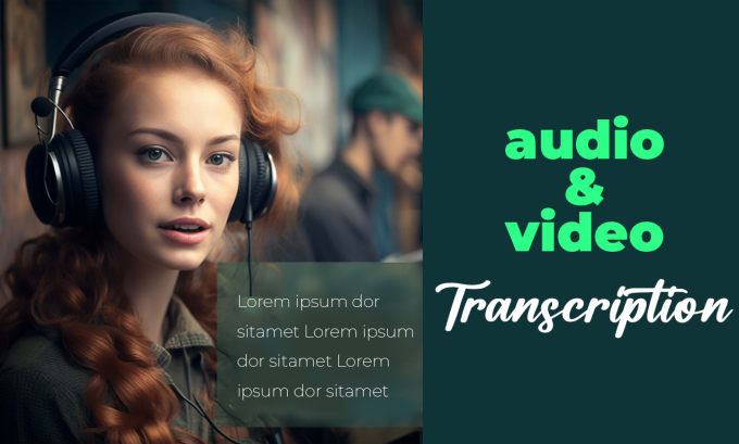 Gig Preview - Transcribe your video using ai