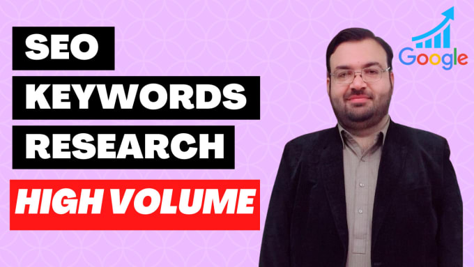 Gig Preview - Do SEO keyword research and competitor analysis for google top ranking