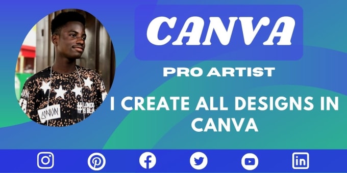 Gig Preview - Complete any task in canva