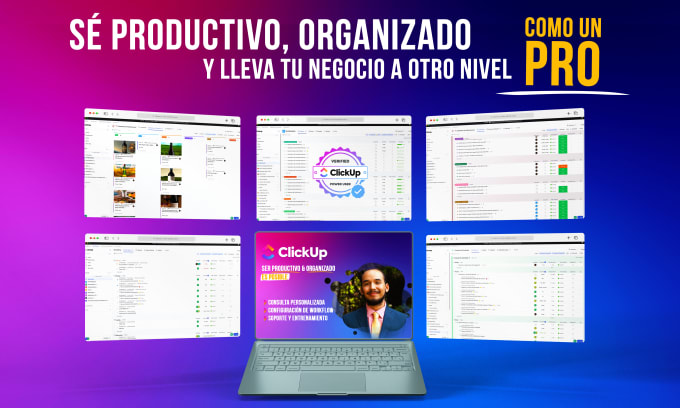 Gig Preview - Customized clickup setup and elevate your team to the next level of performance