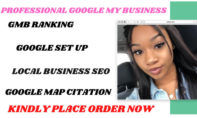 Gig Preview - Google ads my business optimization map citation local business SEO, gmb ranking