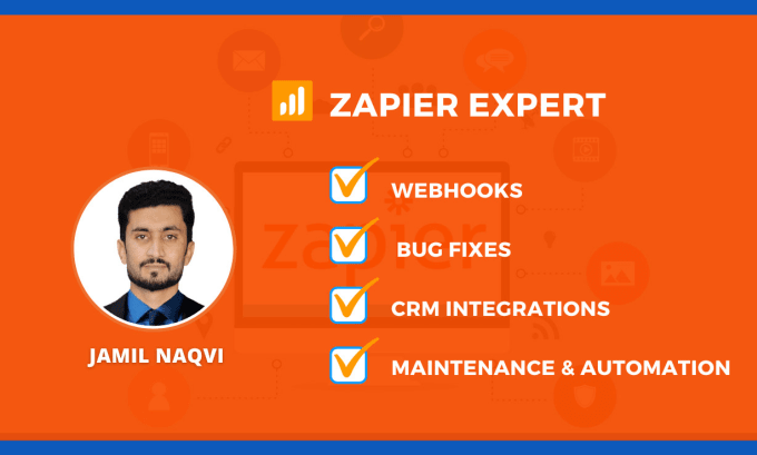 Gig Preview - Set up or fix zapier zap integration