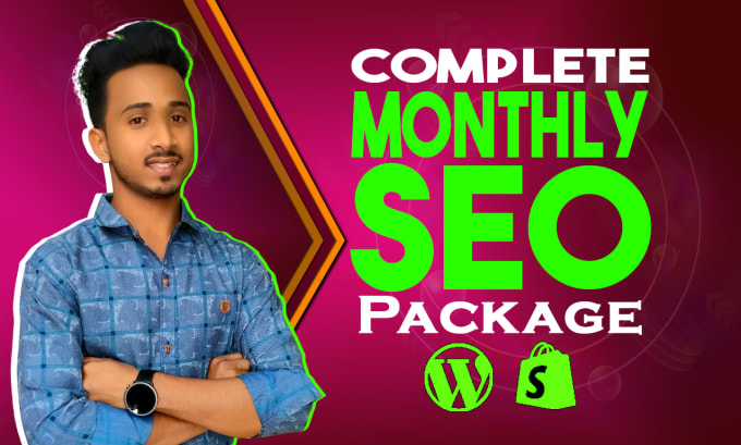 Gig Preview - Provide complete monthly SEO package for top google ranking