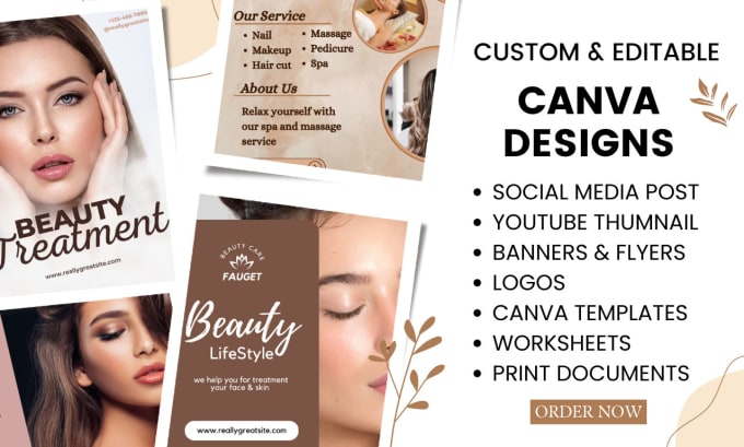 Gig Preview - Design anything in canva