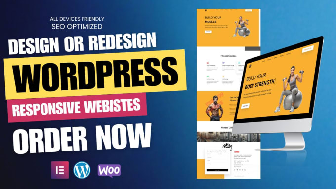 Gig Preview - Design, redesign your wordpress website