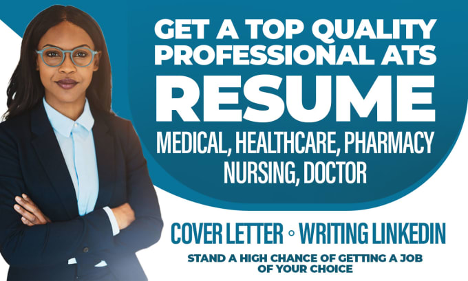 Gig Preview - Write a professional healthcare, medical, nursing resume and cover letter