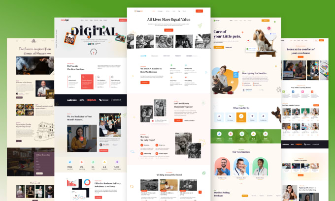 Gig Preview - Do clean website ui ux design or website ui design with figma