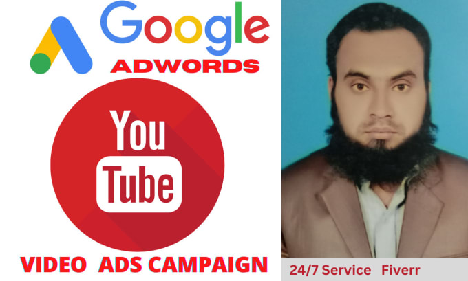 Gig Preview - Set up a youtube video ads campaign in your google adwords