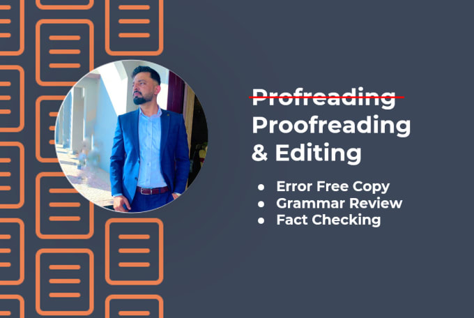 Gig Preview - Do professional proofreading services for your documents