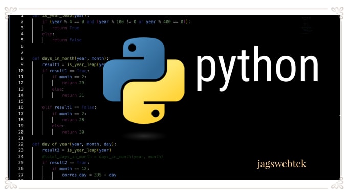 Gig Preview - Write a custom python3 code