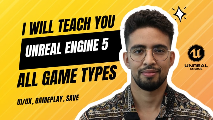 Gig Preview - Tutor you how to learn unreal engine 5