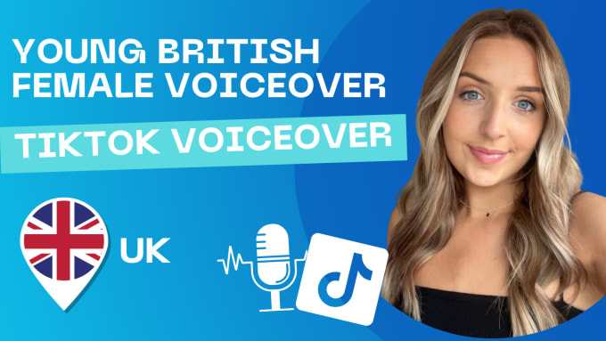 Bestseller - record a young british female tiktok voice over