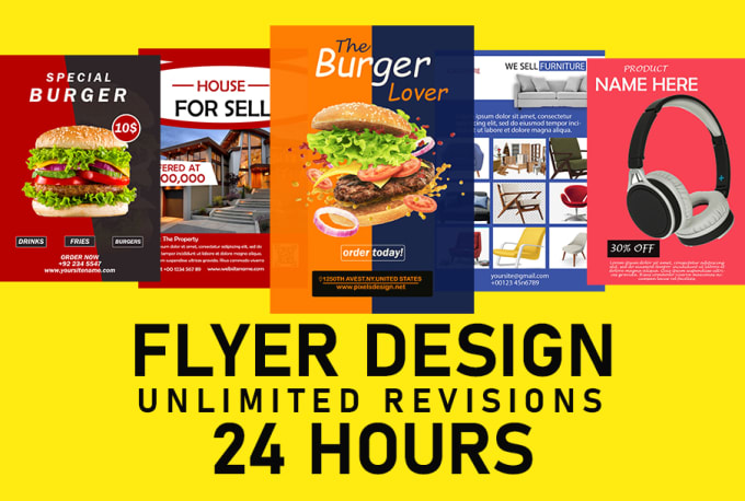 Gig Preview - Design a professional business flyers or poster in 24 hours