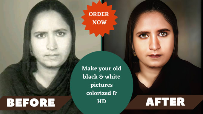 Gig Preview - Restore and colorized  old photos professionally