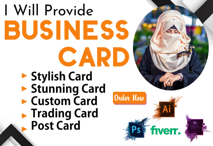 Gig Preview - Make a stylish, stunning, custom, trading cards or business card