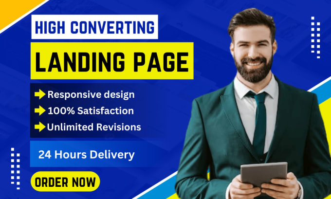 Bestseller - create wordpress landing page design in 24 hours