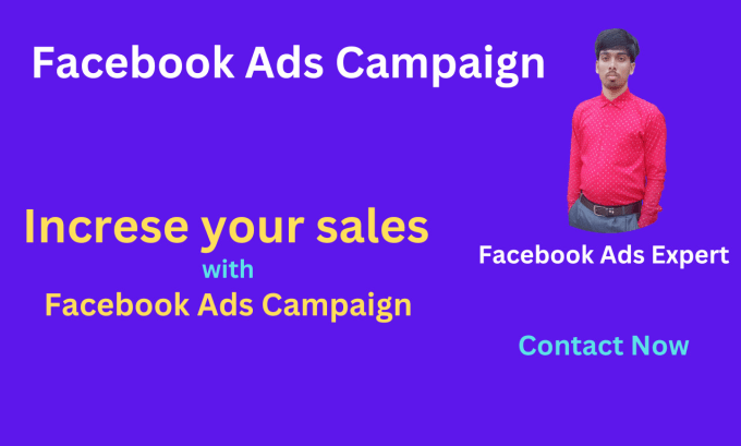 Gig Preview - Setup facebook  ads campaign for sales