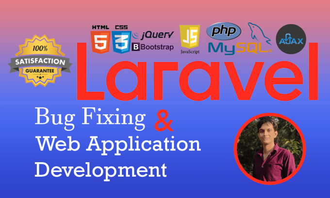 Gig Preview - Develop and bug fix php laravel mysql web application