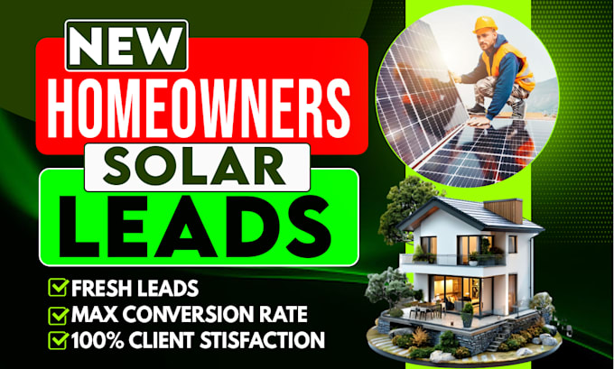 Gig Preview - Provide fresh new homeowners list and solar leads through google map